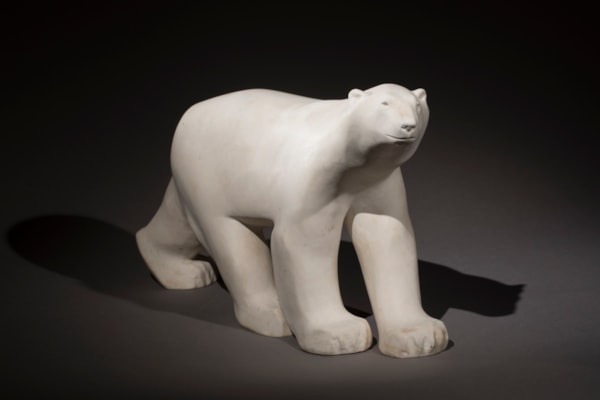 François POMPON: 'Ours blanc', Porcelain 'biscuit'
Stamped by the Manufacture de Sèvres
Edited between 1924 and 1934- Xavier Eeckhout